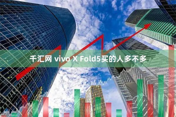 千汇网 vivo X Fold5买的人多不多